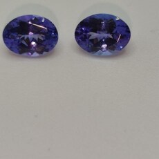 Размер: 7,85*5,95 мм, вес пары: 2,59 ct. - Ювелирные изделия, бижутерия