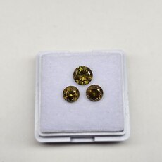 Круг 5,72 мм - 5,06 мм - 5,00 мм , вес: 0,83 ct. + 0.66 ct. + 0.60 ct. - Ювелирные изделия, бижутерия