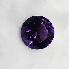 Аметист, круг, 14,55 мм, вес: 8,60 ct. (Ватиха) - Ювелирные изделия, бижутерия