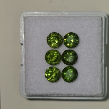 Круг 4,87 мм, вес лота: 3,63 ct. - Ювелирные изделия, бижутерия