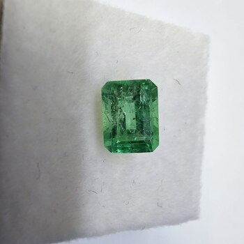 Октагон 6,79*5,21 мм, 4/г3 F2, вес: 1,09 ct. - Ювелирные изделия, бижутерия